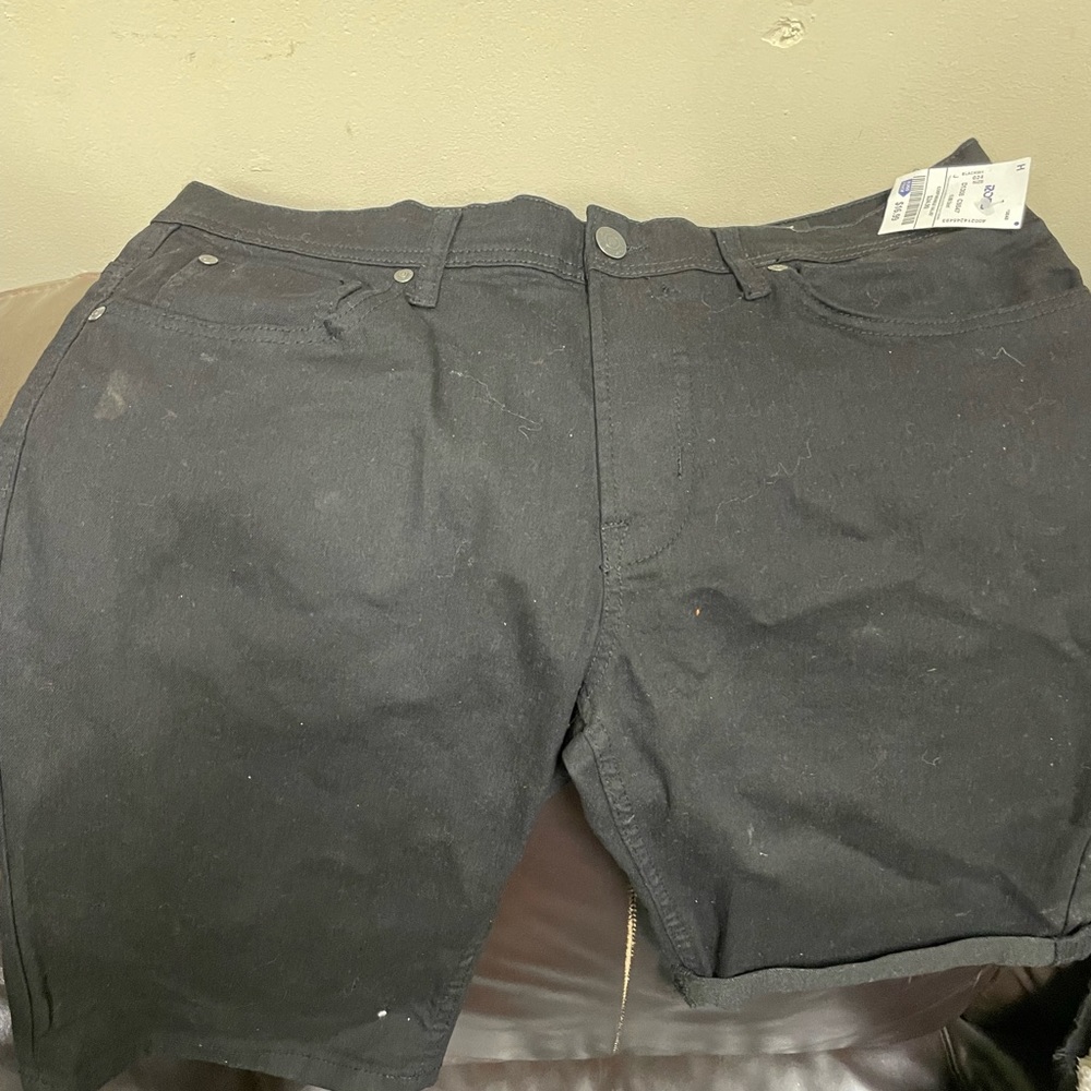 Black womens shorts